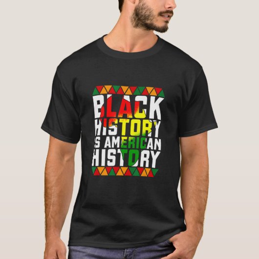 黒素晴らし史はアメリカ歴史女性私 Tシャツ (正面)