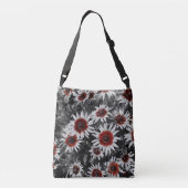 黒素晴らし目ササンズ十字体バッグ クロスボディバッグ (裏面)