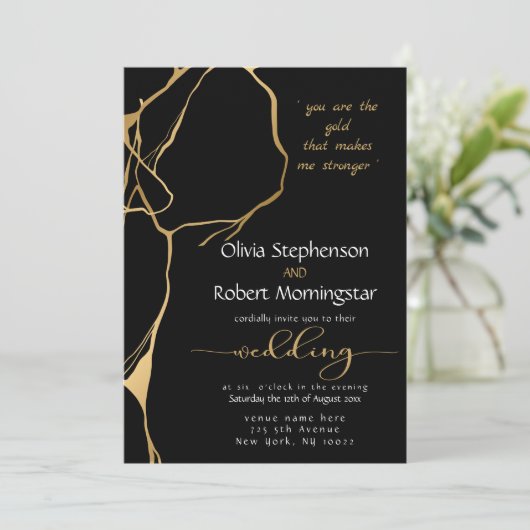 黒素晴らし金ゴールド錦次 招待状 (スタンド正面)