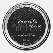 黒素晴らし銀製品の包装ラベル