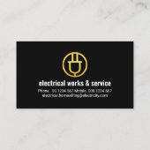 黒素晴らし電波 名刺 (裏面)