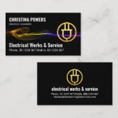 黒素晴らし電波 名刺 (正面/裏面)