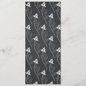 黒素朴い黒板メイスンJARスクリプトメニュー メニュー (裏面)