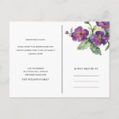 黒素朴フローラバードハウス新しい住所を移動 案内ポストカード (裏面)