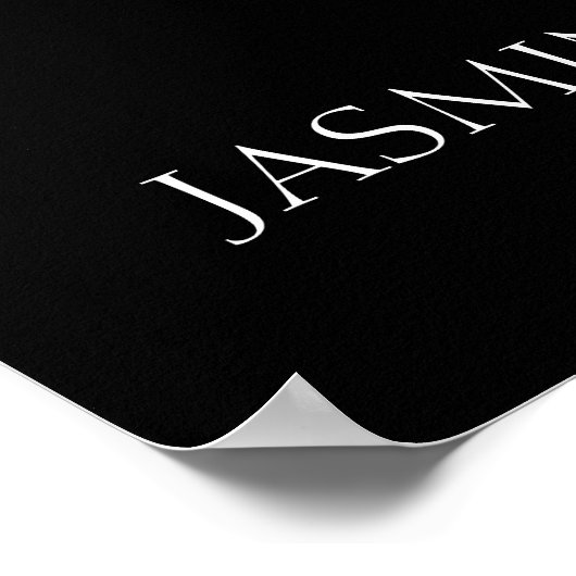 黒素朴桃フローラ結婚徴候 ポスター (角)