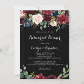 黒素朴植物学リハーサルディナー 招待状 (正面)