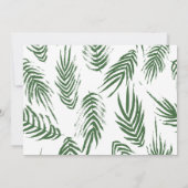 黒素朴筆の書道写真救日付 セーブザデート (裏面)