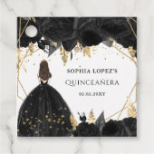 黒素朴金ゴールドフローラプリンセスキンセアニェラ フェイバータグ (正面)