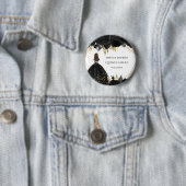 黒素朴金ゴールドフローラプリンセスキンセアニェラ 缶バッジ (インサイチュ)