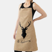 黒素朴鹿 | Kraft |ファミリ名 エプロン (インサイチュ)