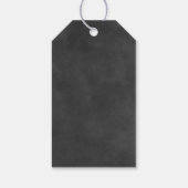 黒素朴黒板カスタム2025学名 ギフトタグ (裏面)