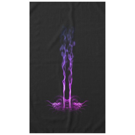 黒紫ドラゴンスモーク テーブルクロス (正面)