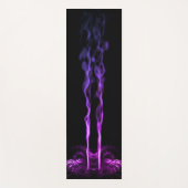 黒紫ドラゴンスモーク ヨガマット (正面)