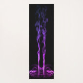 黒紫ドラゴンスモーク ヨガマット (裏面)