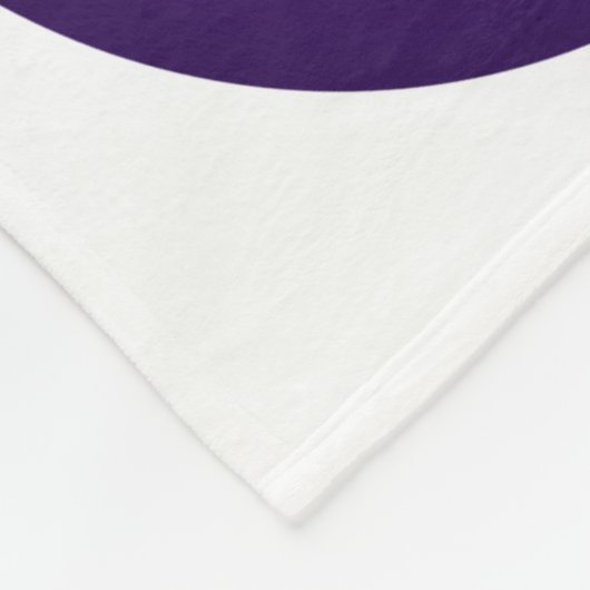 黒紫色の女の子バレーボールスポーツルームの装飾 フリースブランケット (角)