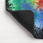 黒絵を描の爆発 マウスパッド (コーナー)