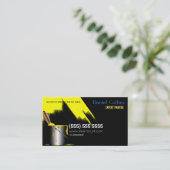 黒絵師ブ絵を描ラシ名刺 名刺 (スタンド正面)