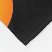 黒絵文字ブランケット フリースブランケット (角)