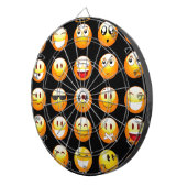 黒絵文字 ダーツボード (正面右)