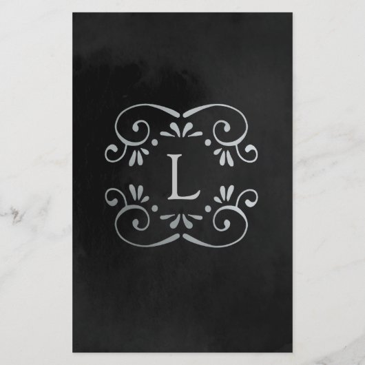 黒絹の銀の繁栄サービスと価格フライヤー (裏面)