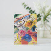 黒線 ポストカード (スタンド正面)