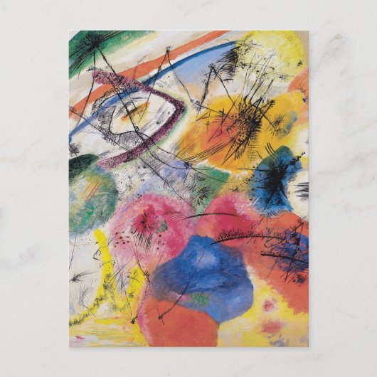 黒線 ポストカード (正面)