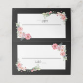 黒縁どフローラ プレイスカード (外部開封)