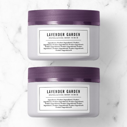 黒縁ど品とラインの原料リスト製品 ラベル