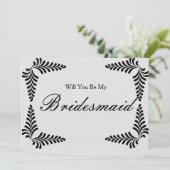 黒縁ど紙吹雪は私の花嫁になる 招待状 (スタンド正面)