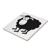 黒羊セラミックタイル タイル (側面)