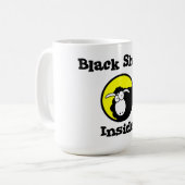 黒羊 コーヒーマグカップ (正面左)