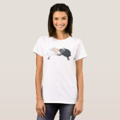 黒羊 白羊 Tシャツ (正面フル)
