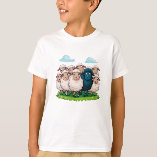 黒羊 Tシャツ (正面)
