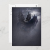 黒美しいはがき ポストカード (正面/裏面)