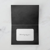 黒考える板の カード (内部)