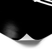 黒考え幸せな考え虹 ポスター (コーナー)