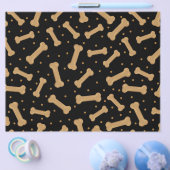 黒背スクラップブック付き黒犬の骨紙 チラシ (シングル)