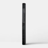 黒背景のゴールデンバードスカル Case-Mate iPhoneケース (裏面 / 左)