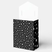 黒背景のパールパターン フェイバーボックス (オープン)