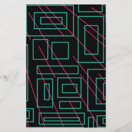 黒背景デザイン 便箋