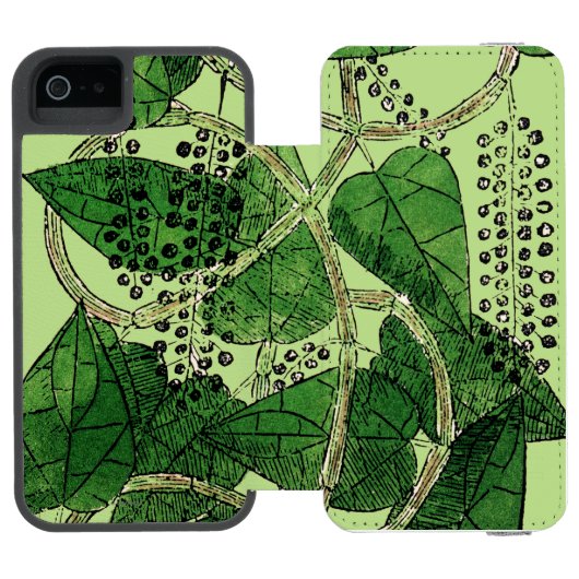 黒胡椒の植物1578年 INCIPIO iPhoneウォレットケース (フォリオ Open)