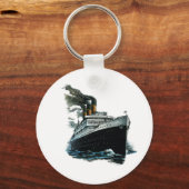 黒船船 キーホルダー (正面)