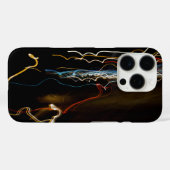 黒色のシューター Case-Mate iPhoneケース (裏面 (横))