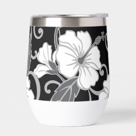 黒色のポリネシアのドリームパターン