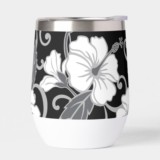 黒色のポリネシアのドリームパターン (左面)