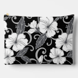 黒色のポリネシアのドリームパターン アクセサリーポーチ