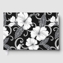 黒色のポリネシアのドリームパターン ゲストブック