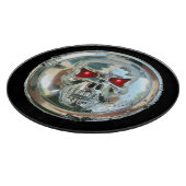 黒色スカル カッティングボード (角)