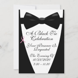 黒色ネクタイがん認識度イベント 招待状