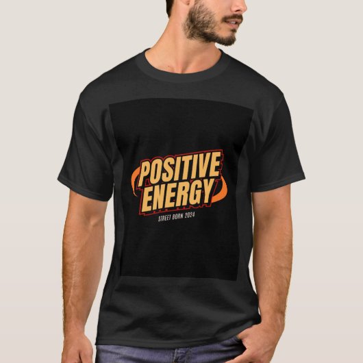 黒色メンズTシャツハーフスリーブデザイン Tシャツ (正面)